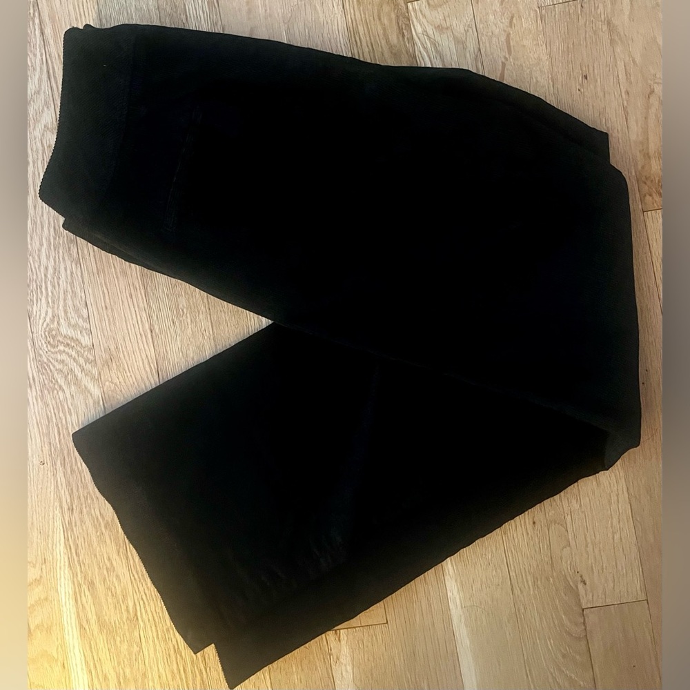 Corduroy Black Dress Pants by DressBarn Sz 10